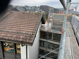 Umbau Schulhaus Sandbuck Juli 2022 bis Dezember 2023