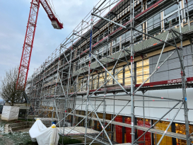 Umbau Schulhaus Sandbuck Juli 2022 bis Dezember 2023