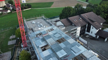 Umbau Schulhaus Sandbuck Juli 2022 bis Dezember 2023