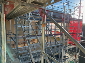 Umbau Schulhaus Sandbuck Juli 2022 bis Dezember 2023