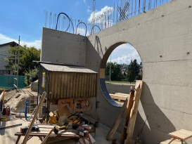 Umbau Schulhaus Sandbuck Juli 2022 bis Dezember 2023
