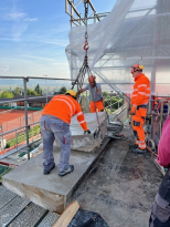 Umbau Schulhaus Sandbuck Juli 2022 bis Dezember 2023