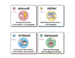 Schulentwicklung - KI nutzen Information für Schüler*innen der Unterstufe
